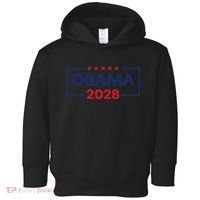 Obama For President 2028 Obama 2028 Toddler Hoodie thumb 0