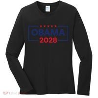 Obama For President 2028 Obama 2028 Women's Long Sleeve Shirt thumb 0