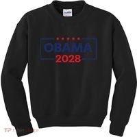 Obama For President 2028 Obama 2028 Kids Sweatshirt thumb 0
