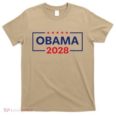 Obama For President 2028 Obama 2028 T-Shirt
