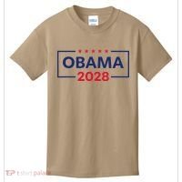 Obama For President 2028 Obama 2028 Kids T-Shirt thumb 0