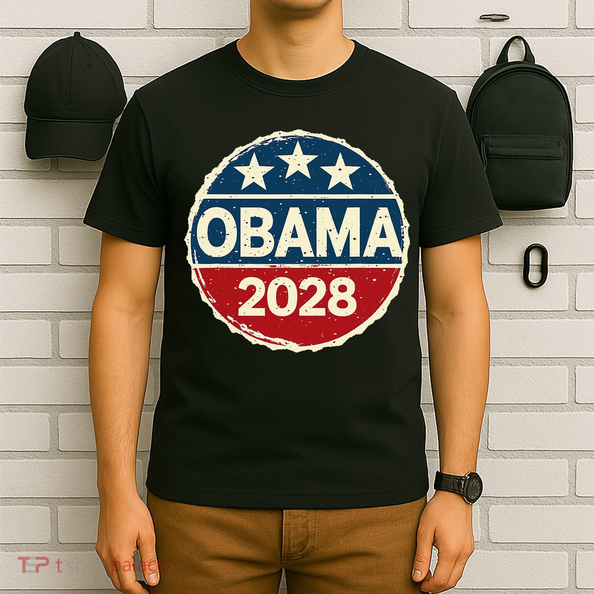 Obama For President 2028 Obama 2028 T-Shirt