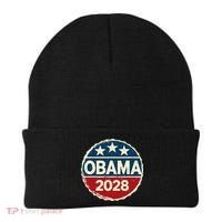Obama For President 2028 Obama 2028 Beanie thumb 0