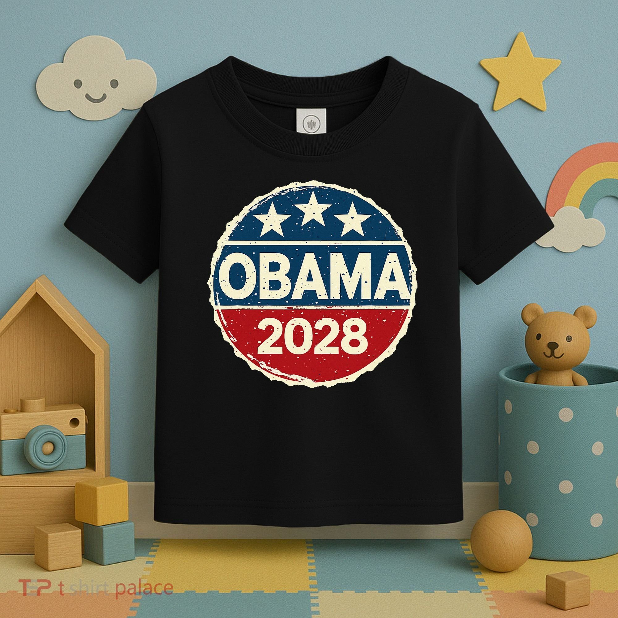 Obama For President 2028 Obama 2028 Toddler T-Shirt