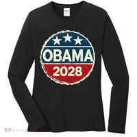 Obama For President 2028 Obama 2028 Women's Long Sleeve Shirt thumb 0