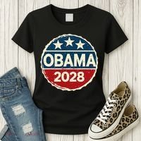 Obama For President 2028 Obama 2028 Women's T-Shirt thumb 3