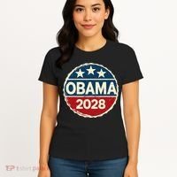 Obama For President 2028 Obama 2028 Women's T-Shirt thumb 4