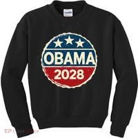 Obama For President 2028 Obama 2028 Kids Sweatshirt thumb 0