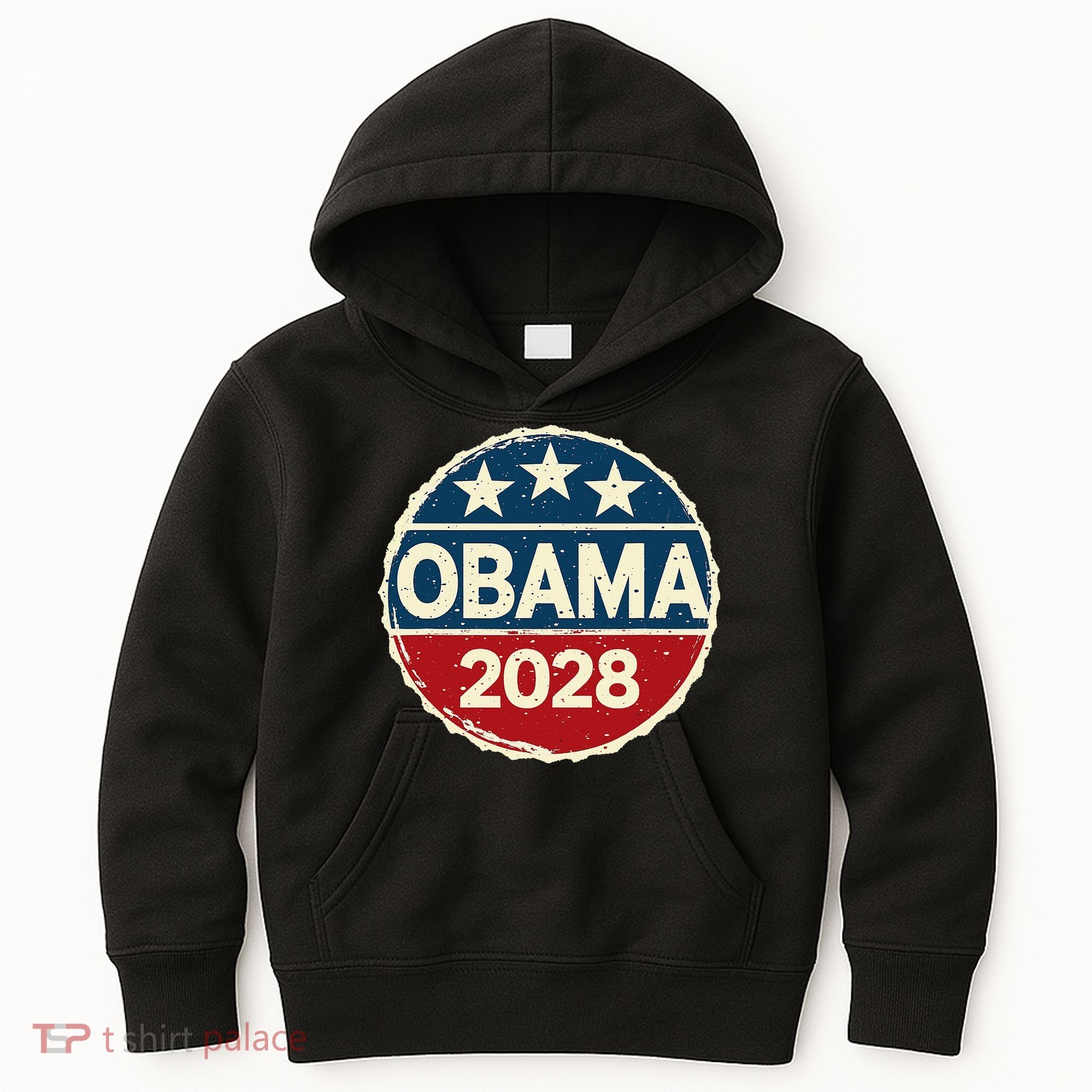 Obama For President 2028 Obama 2028 Kids Hoodie