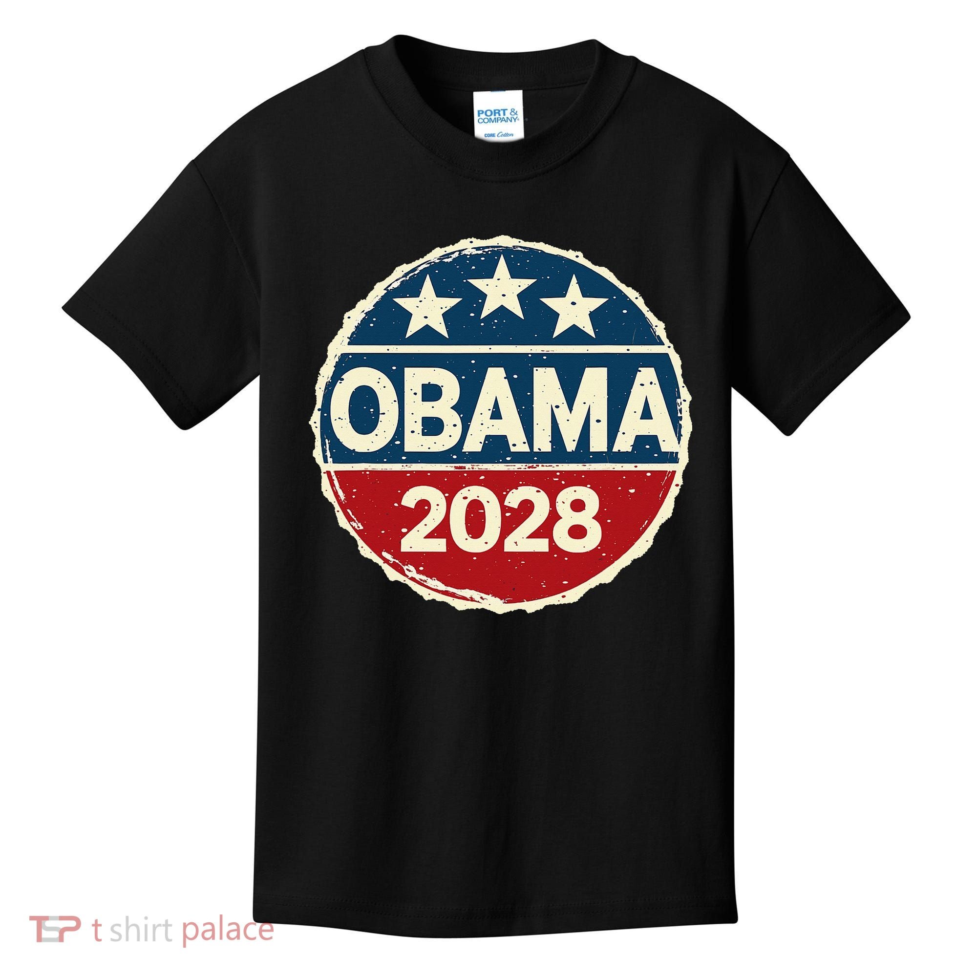 Obama For President 2028 Obama 2028 Kids T-Shirt