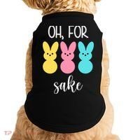 Oh For Peeps Sake Easter Funny Cute Doggie Tank thumb 0