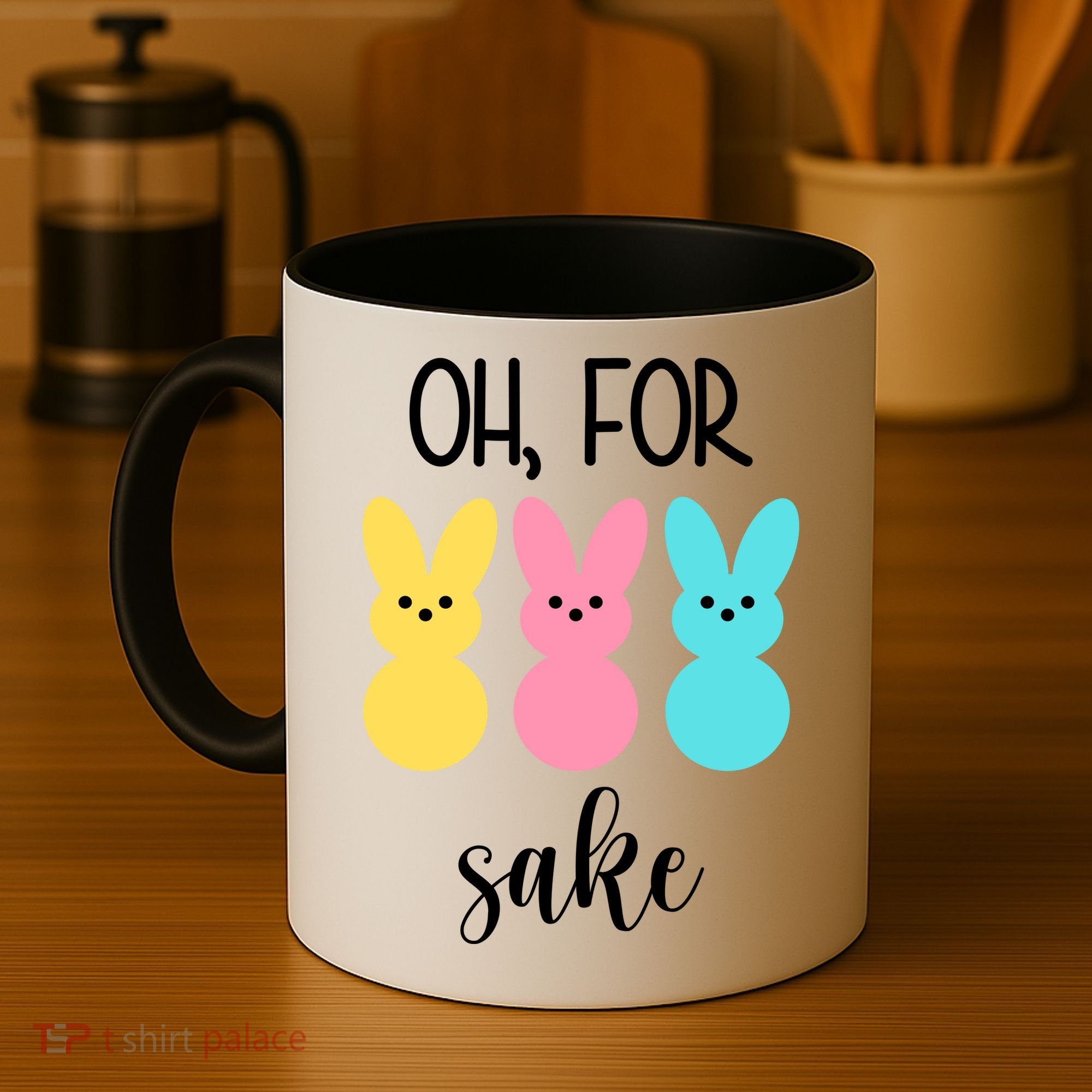 Oh For Peeps Sake Easter Funny Cute Coffee Mug