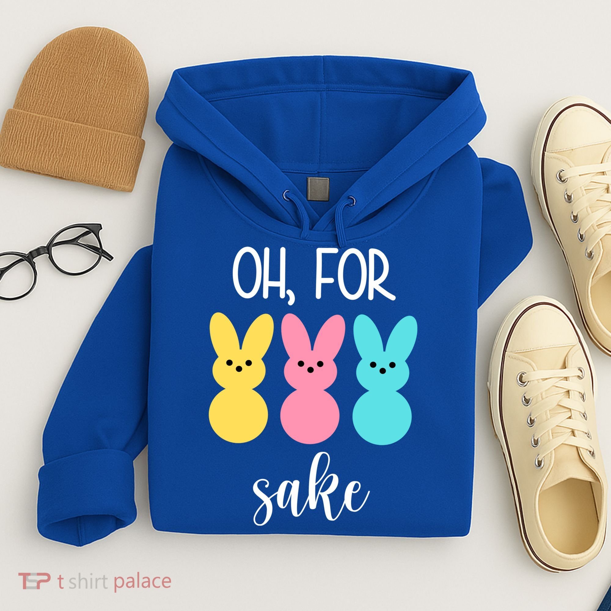 Oh For Peeps Sake Easter Funny Cute Hoodie