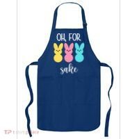 Oh For Peeps Sake Easter Funny Cute Apron thumb 0