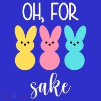 Oh For Peeps Sake Easter Funny Cute Visor thumb 3