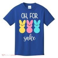 Oh For Peeps Sake Easter Funny Cute Kids T-Shirt thumb 0