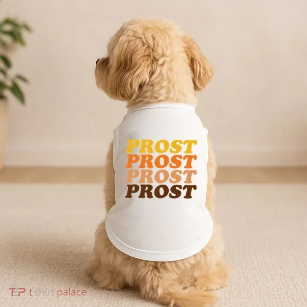 Oktoberfest Funny Prost Doggie Tank