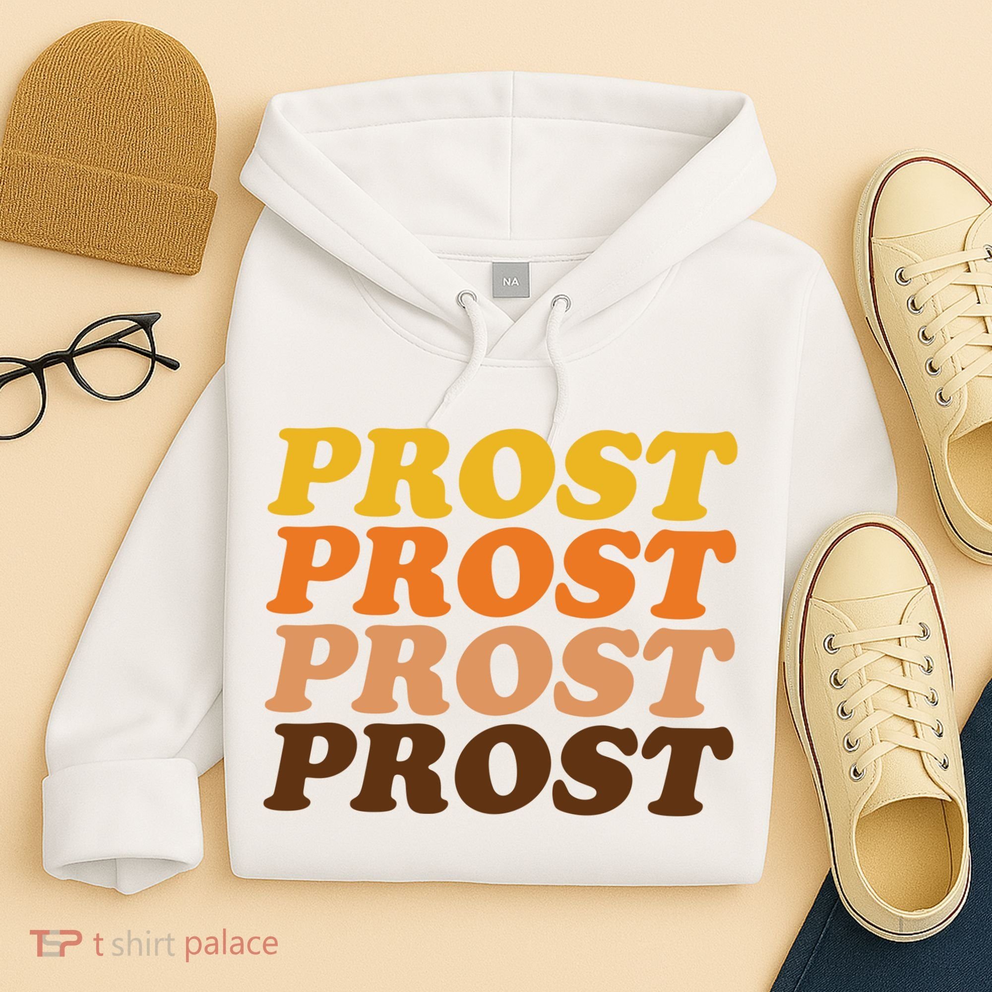 Oktoberfest Funny Prost Hoodie
