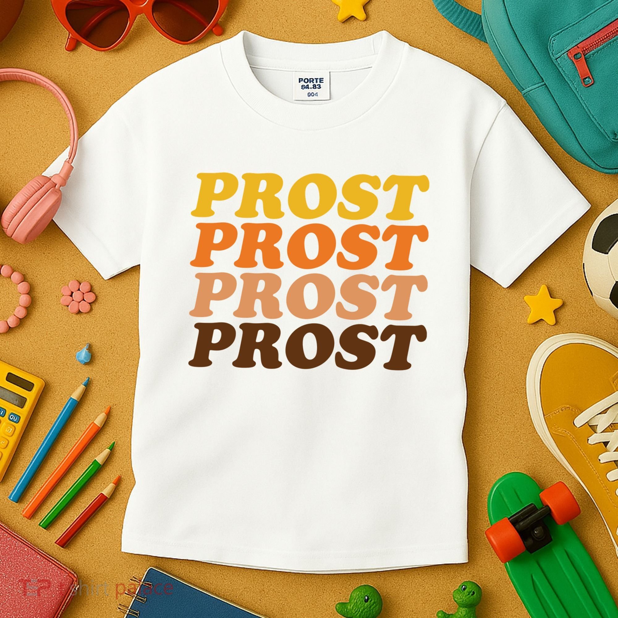 Oktoberfest Funny Prost Kids T-Shirt