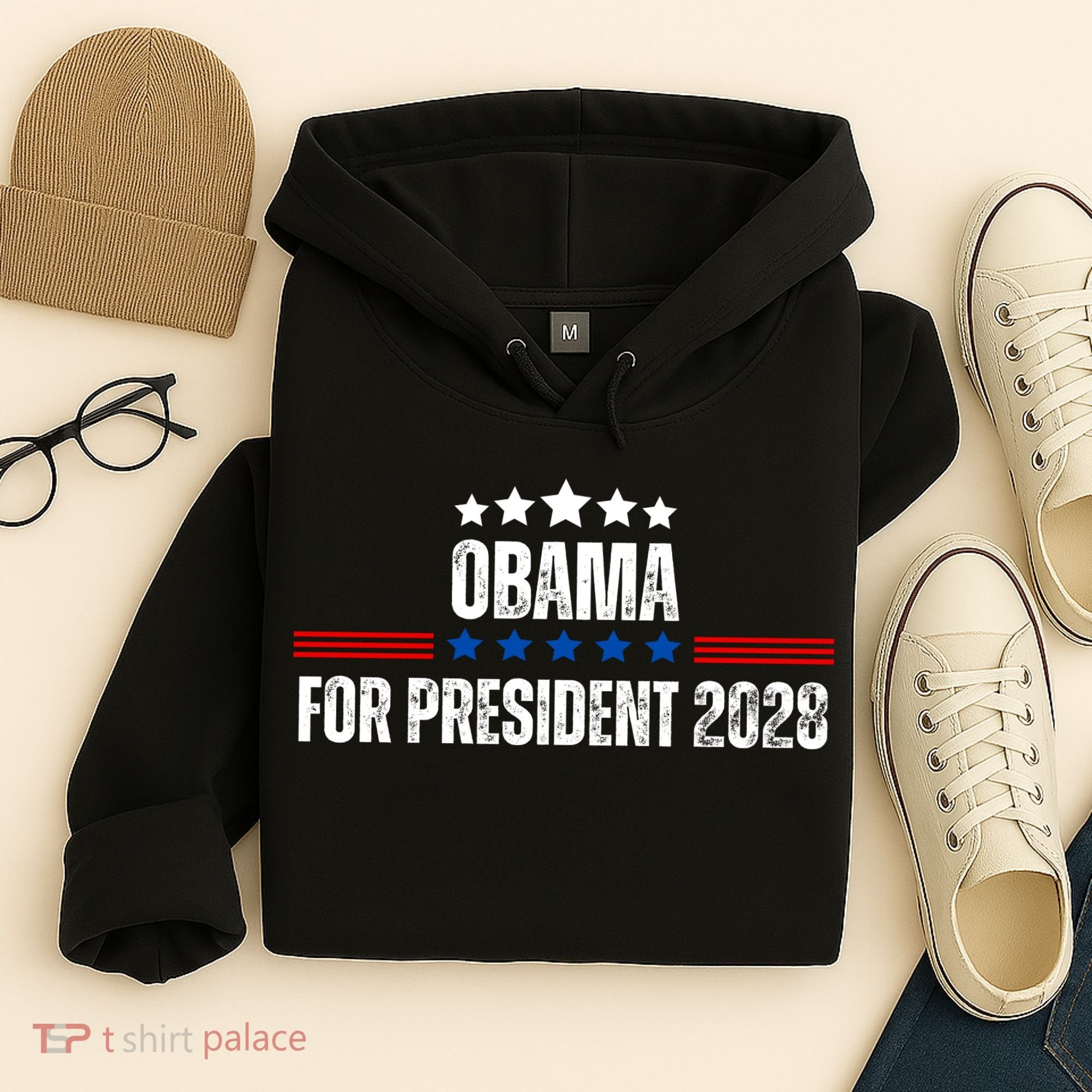 Obama For President 2028 Hoodie