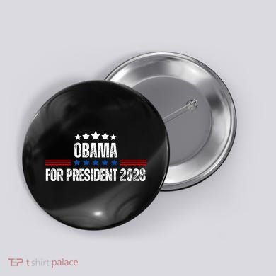Obama For President 2028 Button
