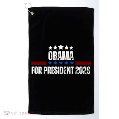 Obama For President 2028 Golf Towel
