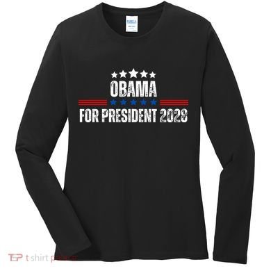 Obama For President 2028 Women's Long Sleeve Shirt