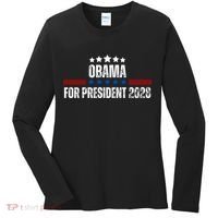 Obama For President 2028 Women's Long Sleeve Shirt thumb 0