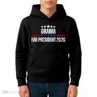 Obama For President 2028 Kids Hoodie thumb 4