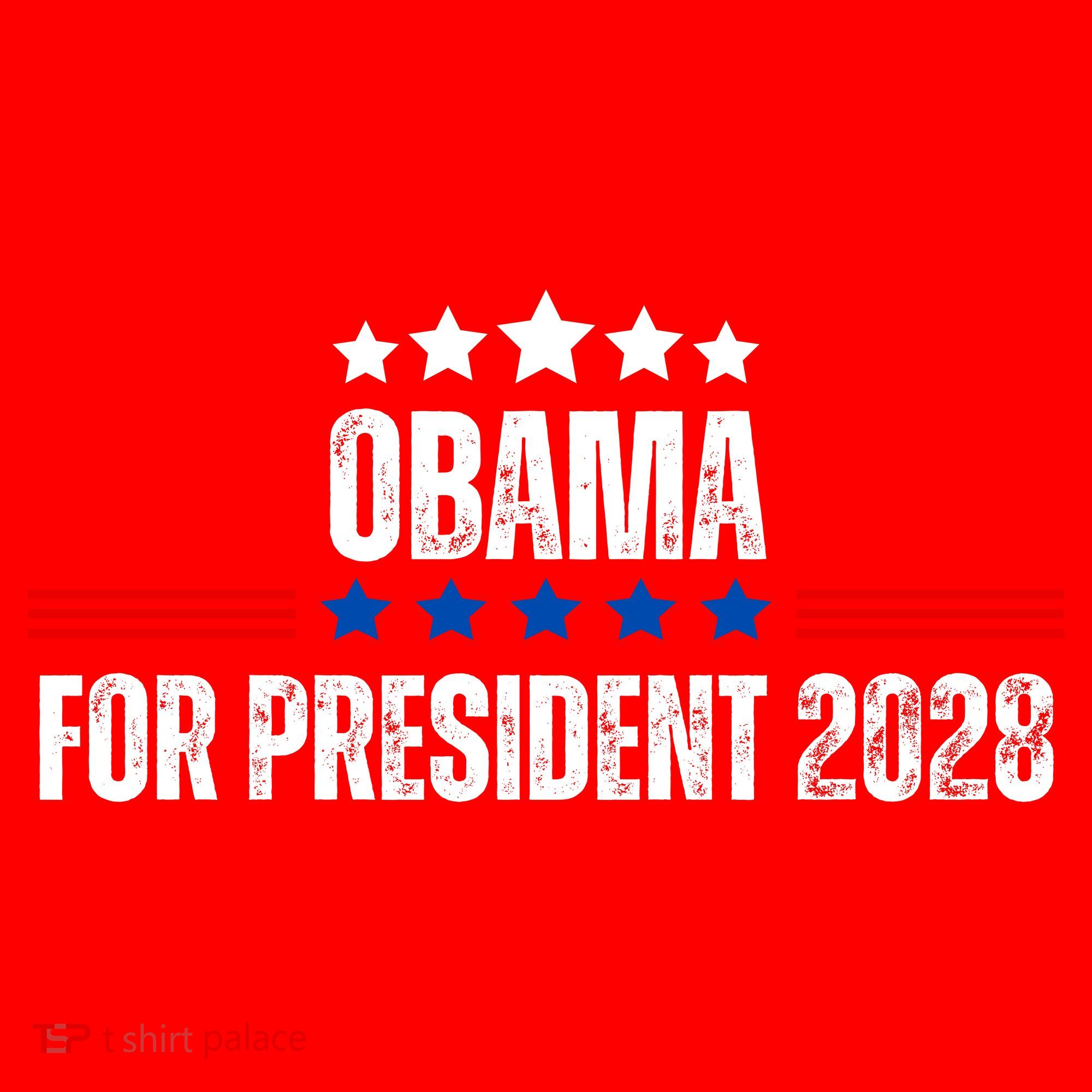 Obama For President 2028 Santa Hat