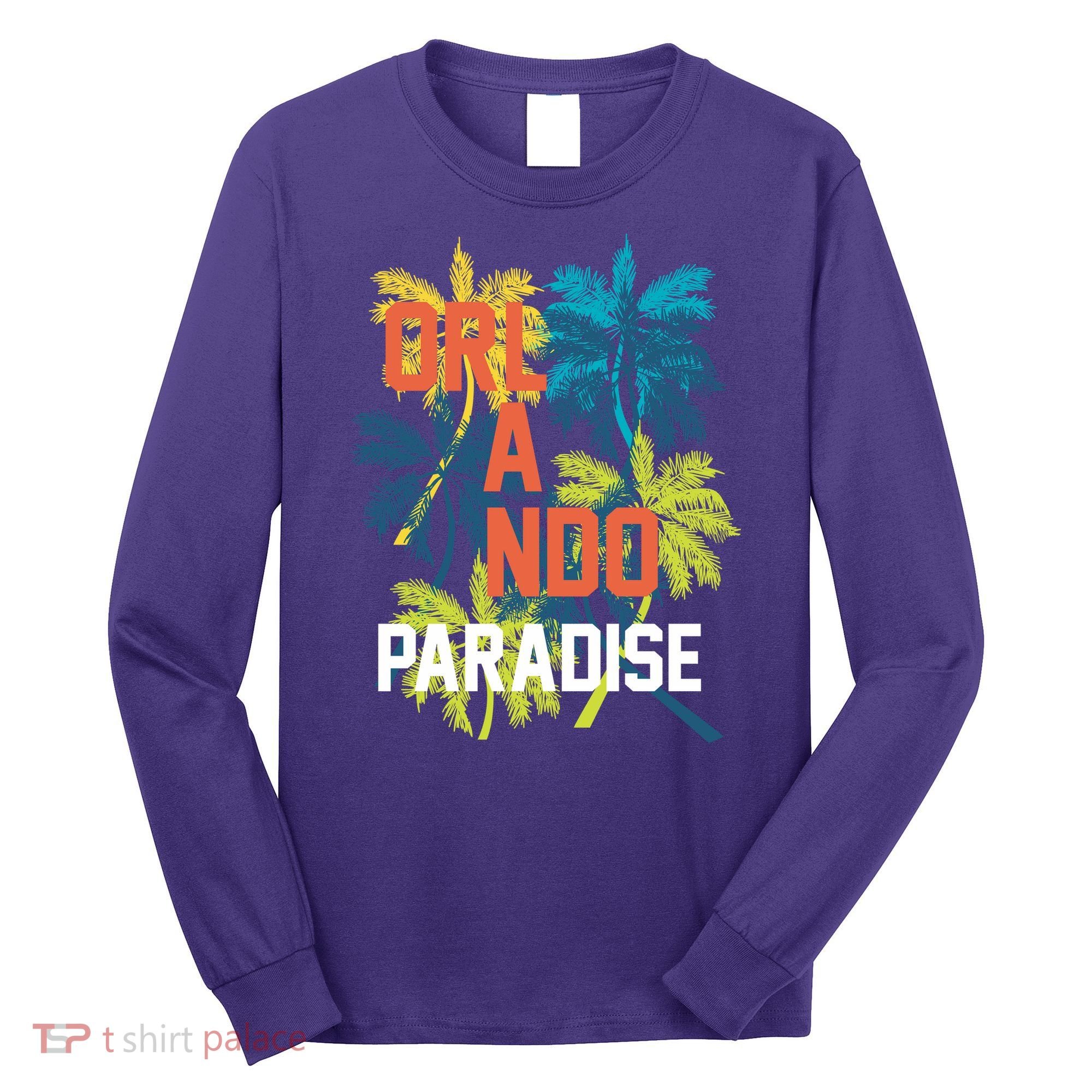 Orlando Florida Paradise Long Sleeve Shirt
