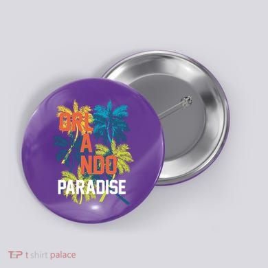 Orlando Florida Paradise Button
