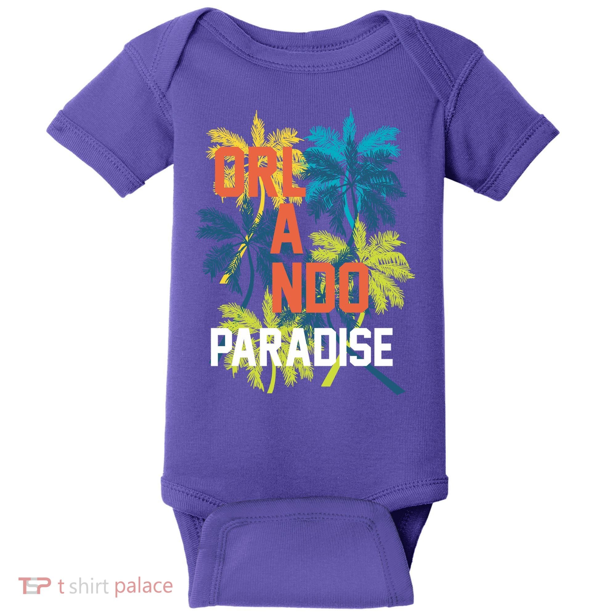 Orlando Florida Paradise Baby Bodysuit