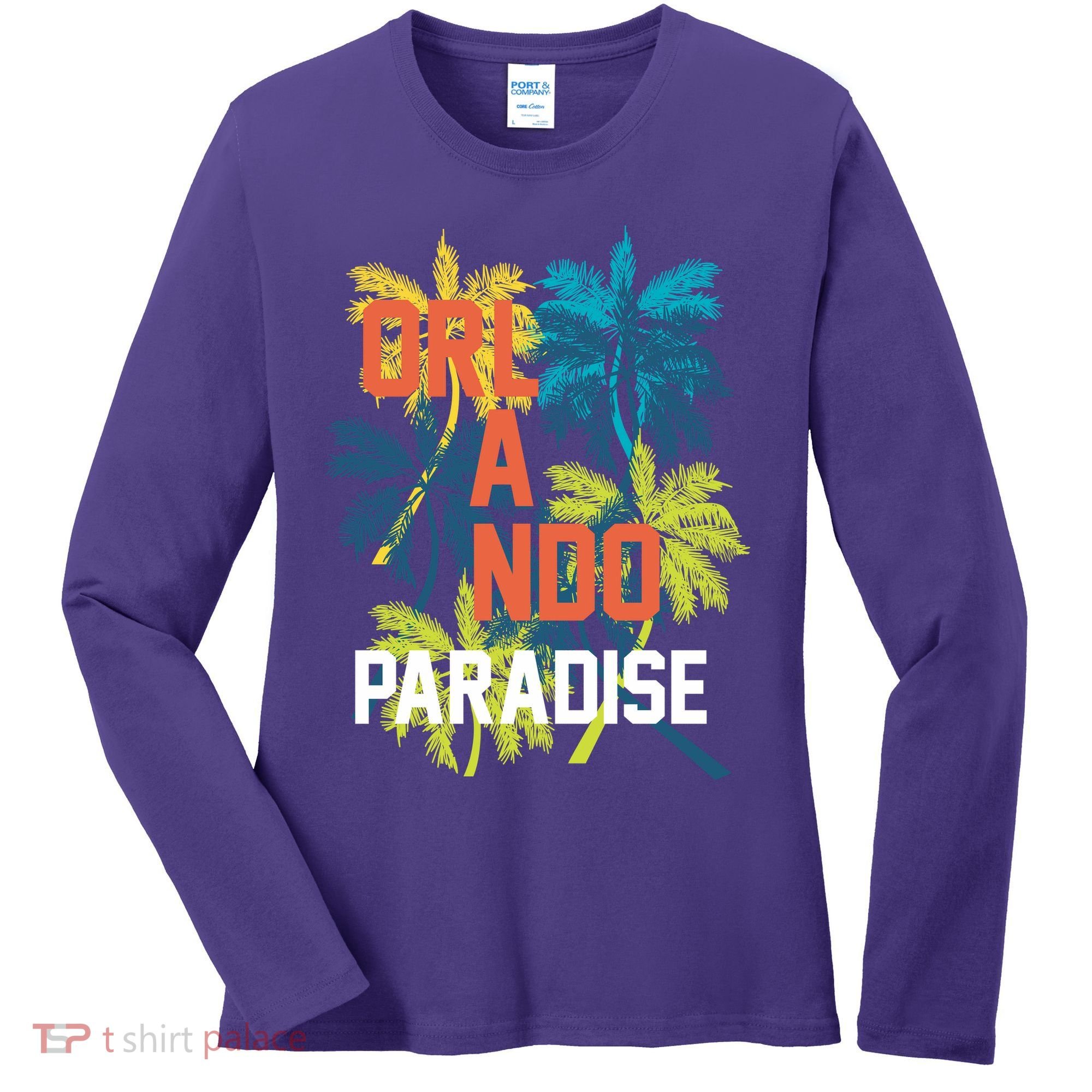Orlando Florida Paradise Women's Long Sleeve Shirt