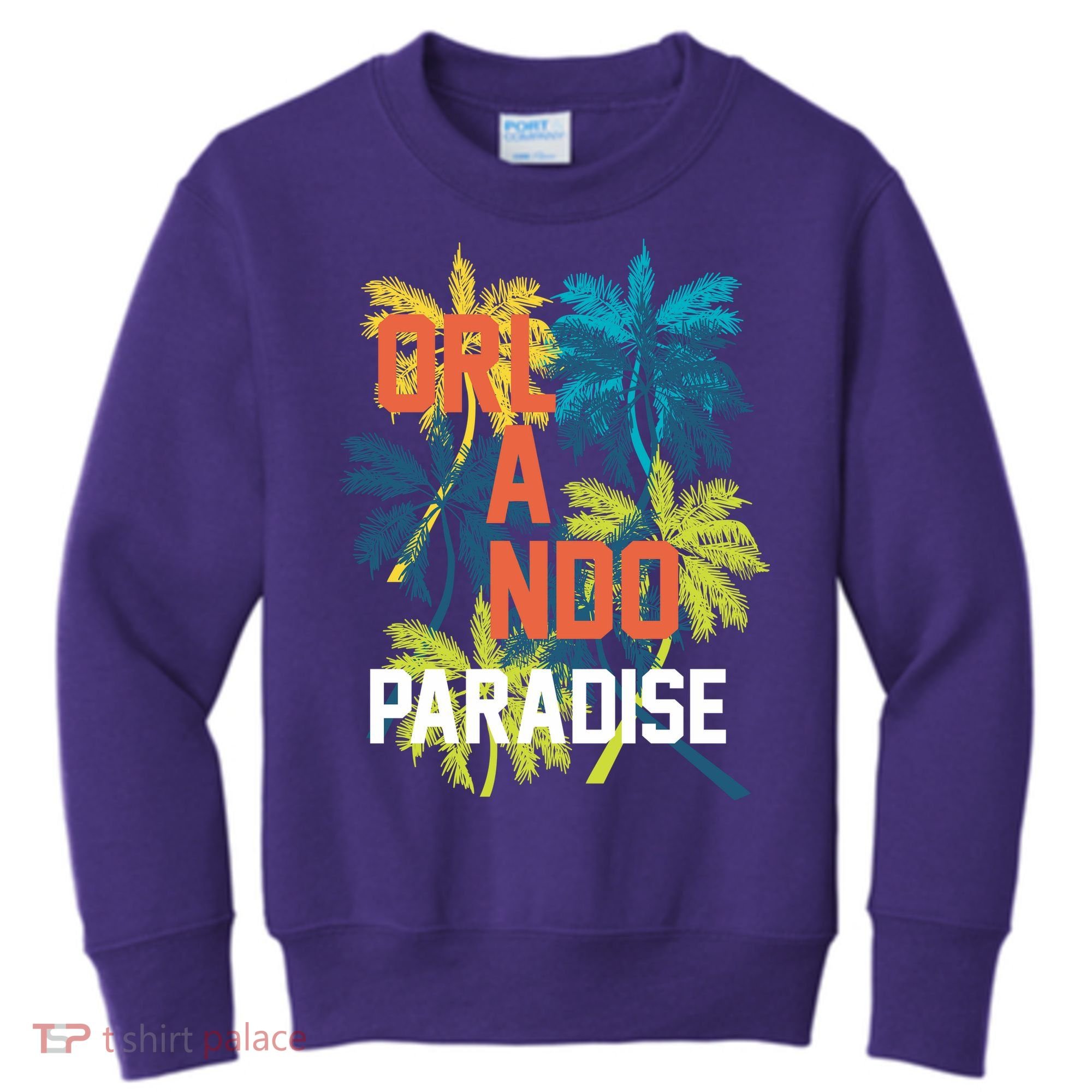 Orlando Florida Paradise Kids Sweatshirt