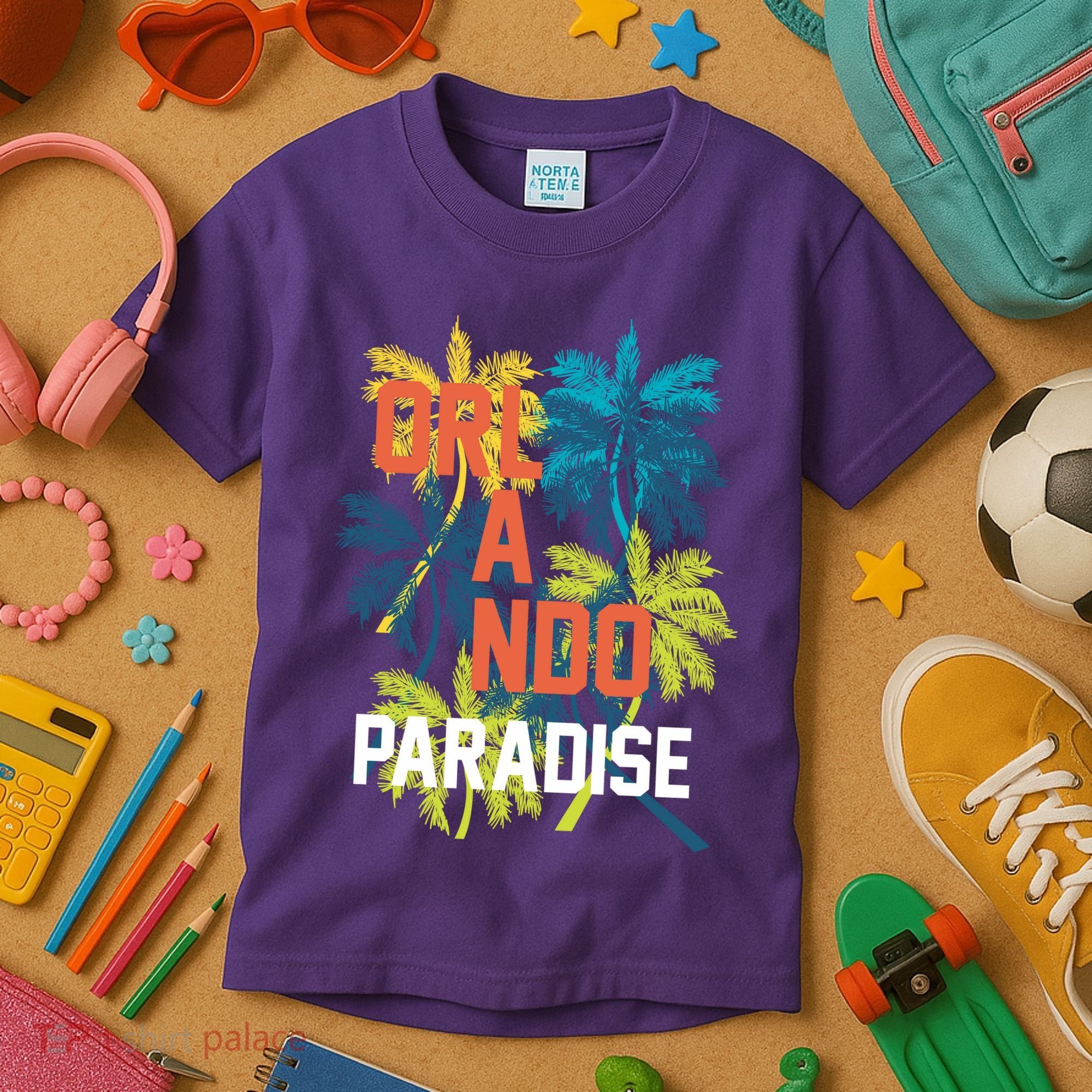Orlando Florida Paradise Kids T-Shirt