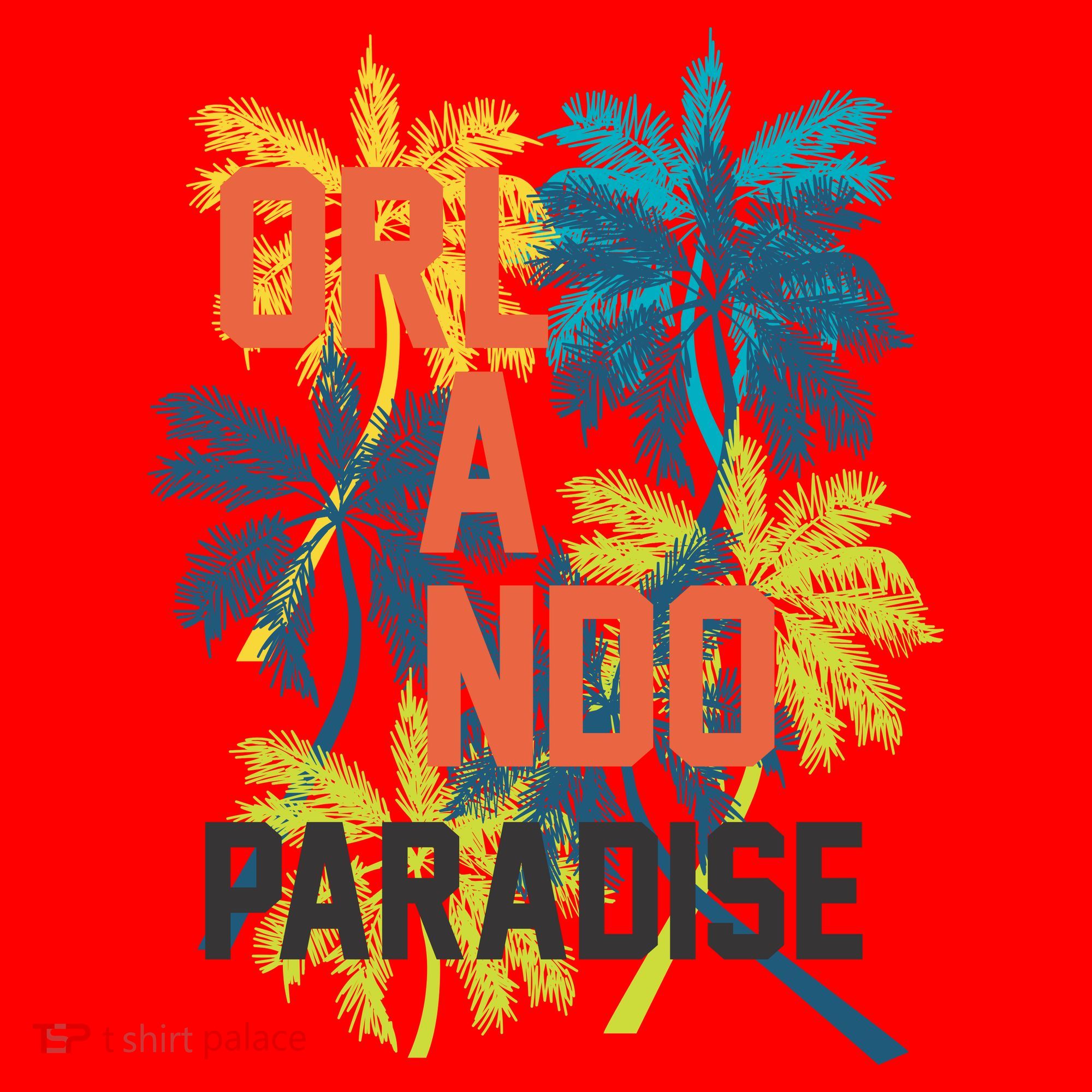 Orlando Florida Paradise Santa Hat