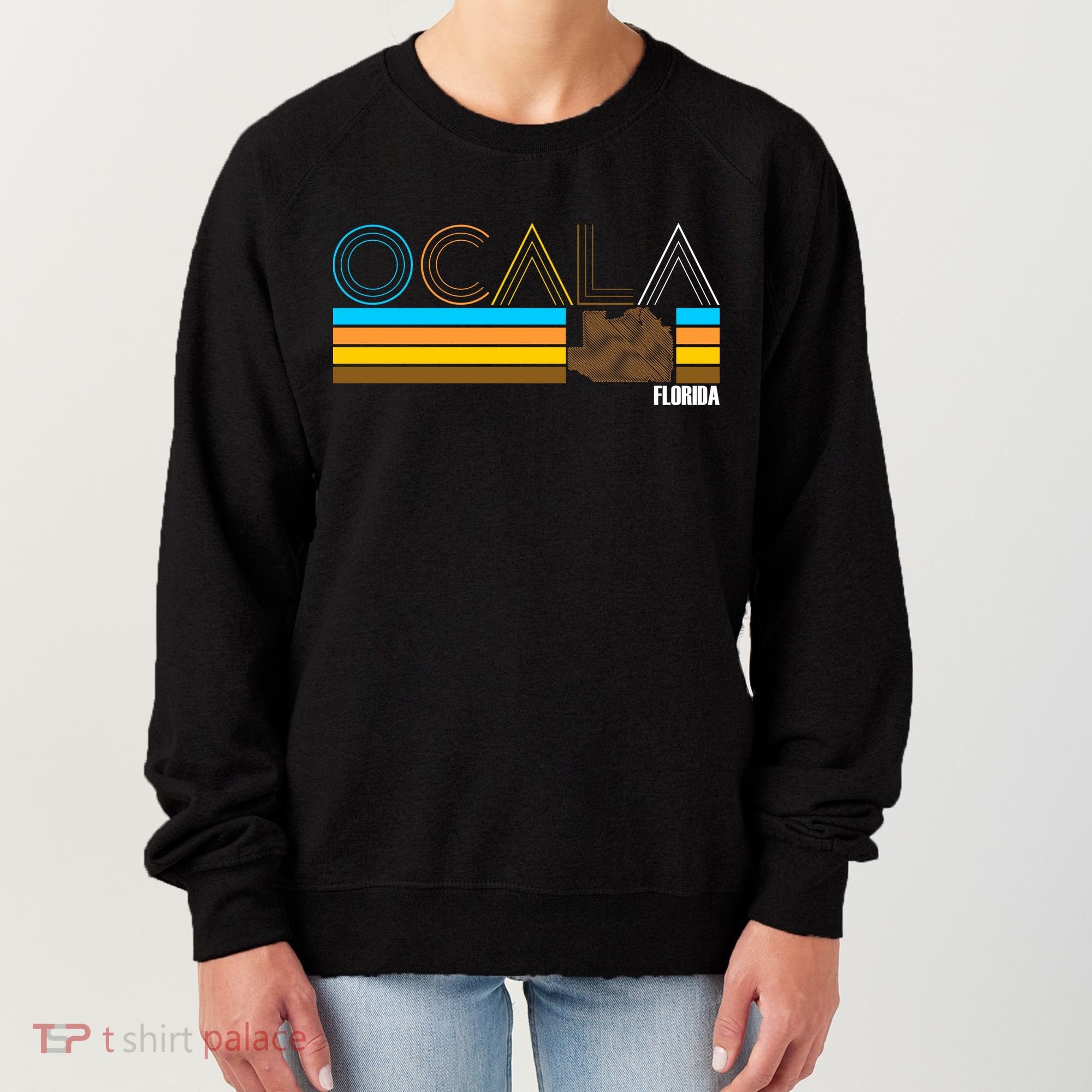 Ocala Florida Retro Women's Sweatshirt