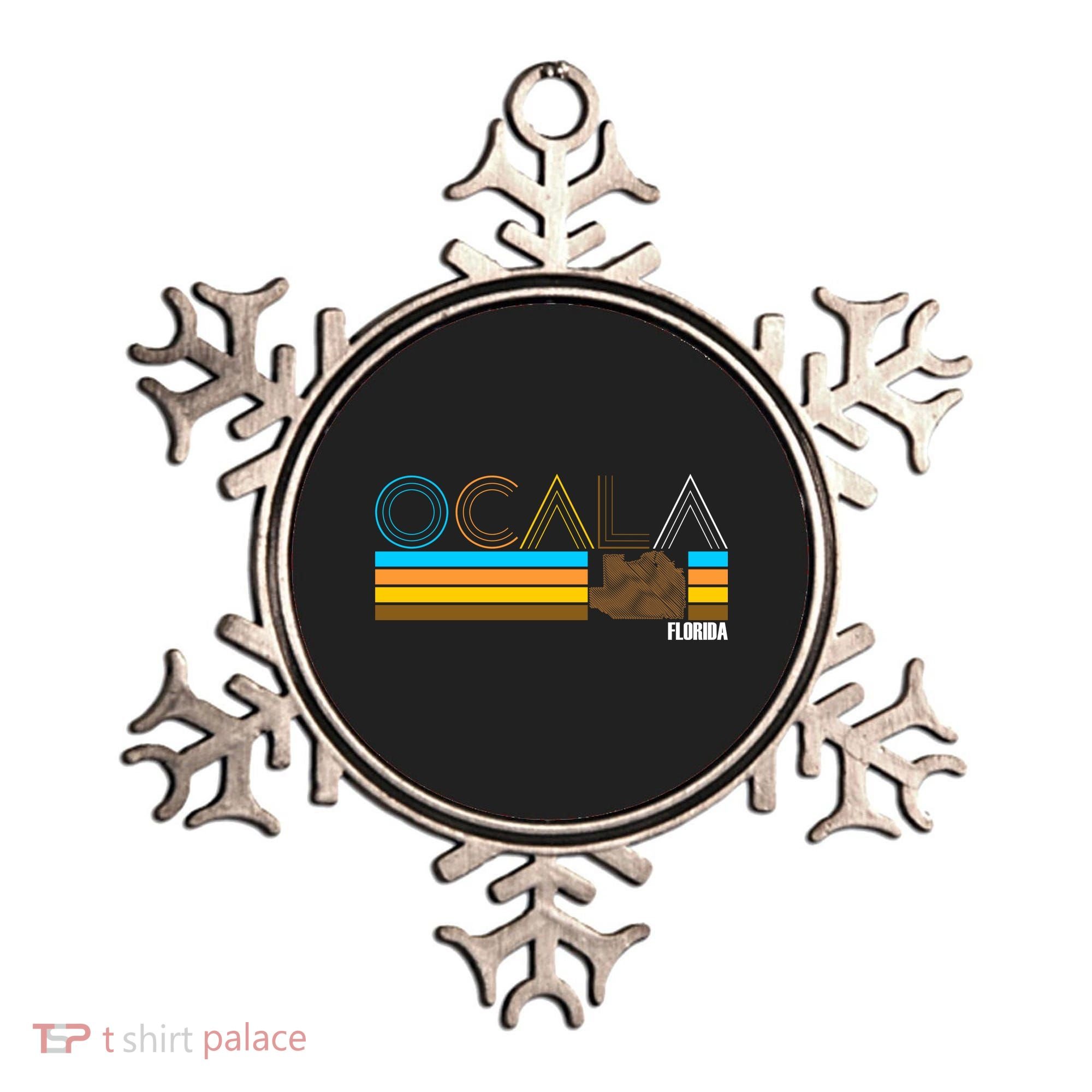 Ocala Florida Retro Ornament