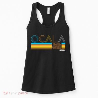 Ocala Florida Retro Women's Tank Top