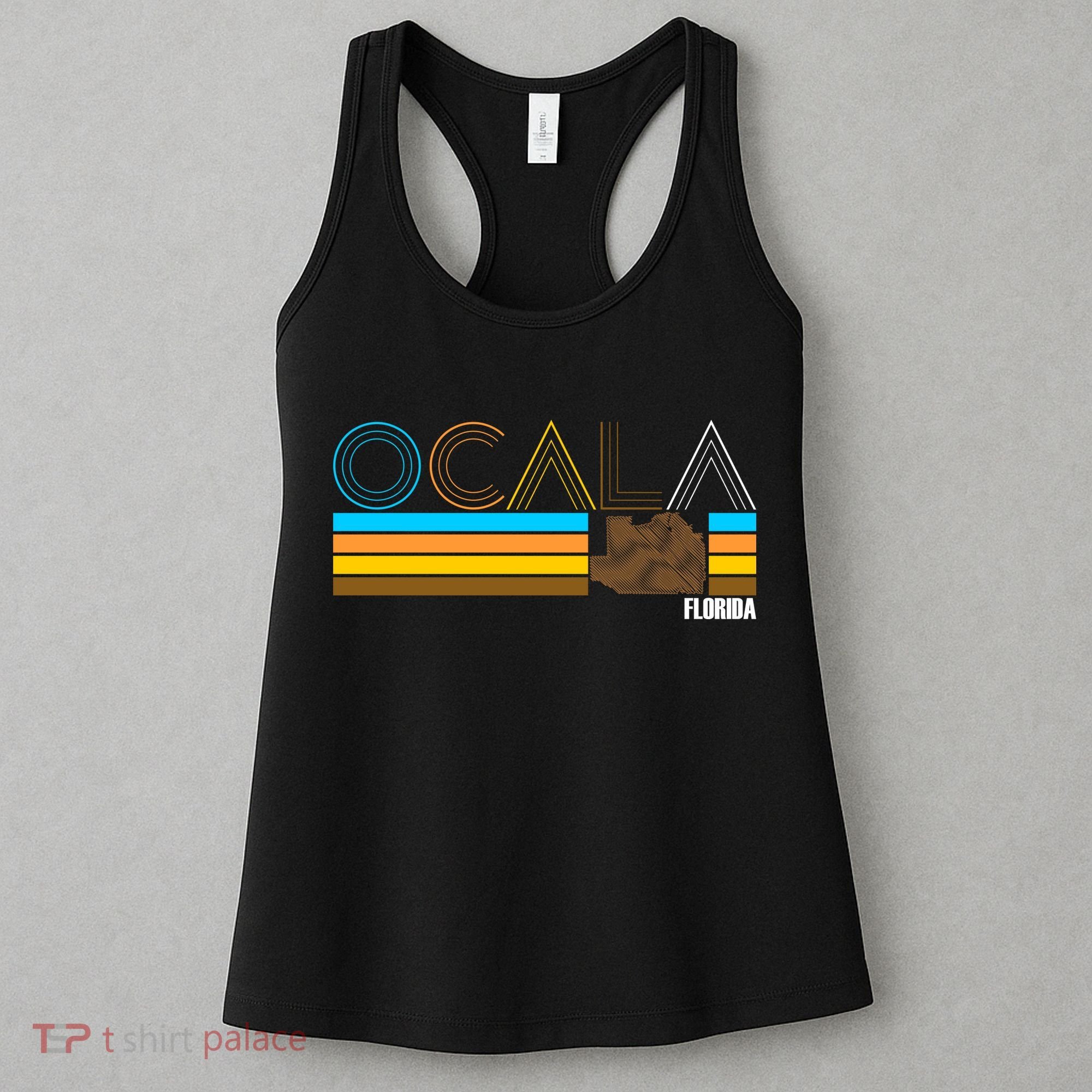 Ocala Florida Retro Women's Tank Top