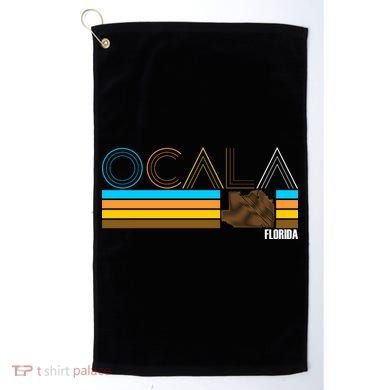 Ocala Florida Retro Golf Towel
