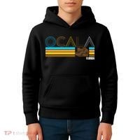 Ocala Florida Retro Kids Hoodie thumb 4