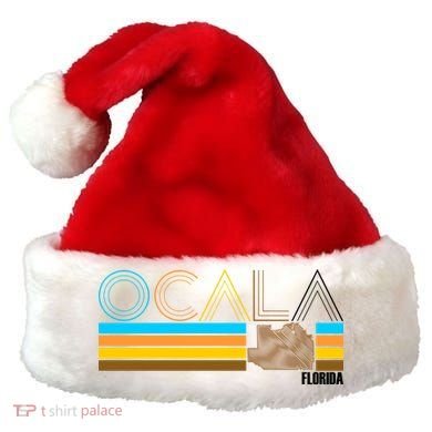 Ocala Florida Retro Santa Hat