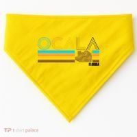 Ocala Florida Retro USA-Made Doggie Bandana thumb 0