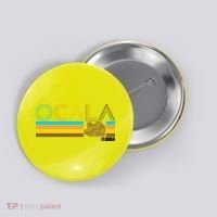 Ocala Florida Retro Button thumb 0
