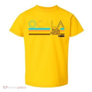 Ocala Florida Retro Toddler T-Shirt