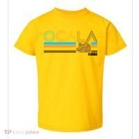Ocala Florida Retro Toddler T-Shirt thumb 0