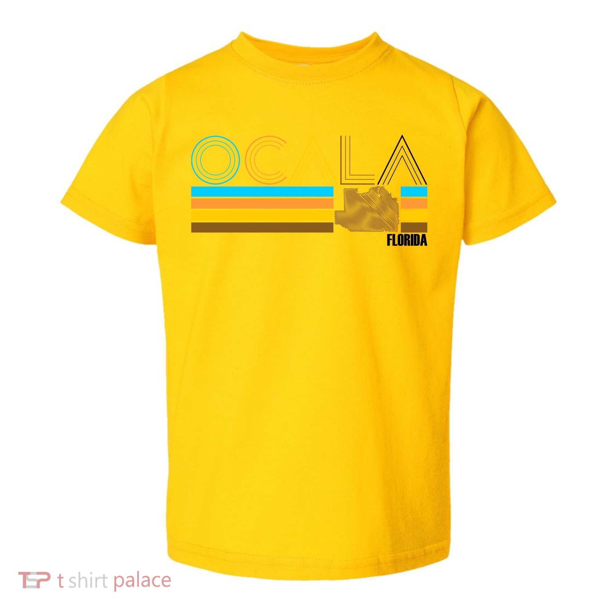 Ocala Florida Retro Toddler T-Shirt
