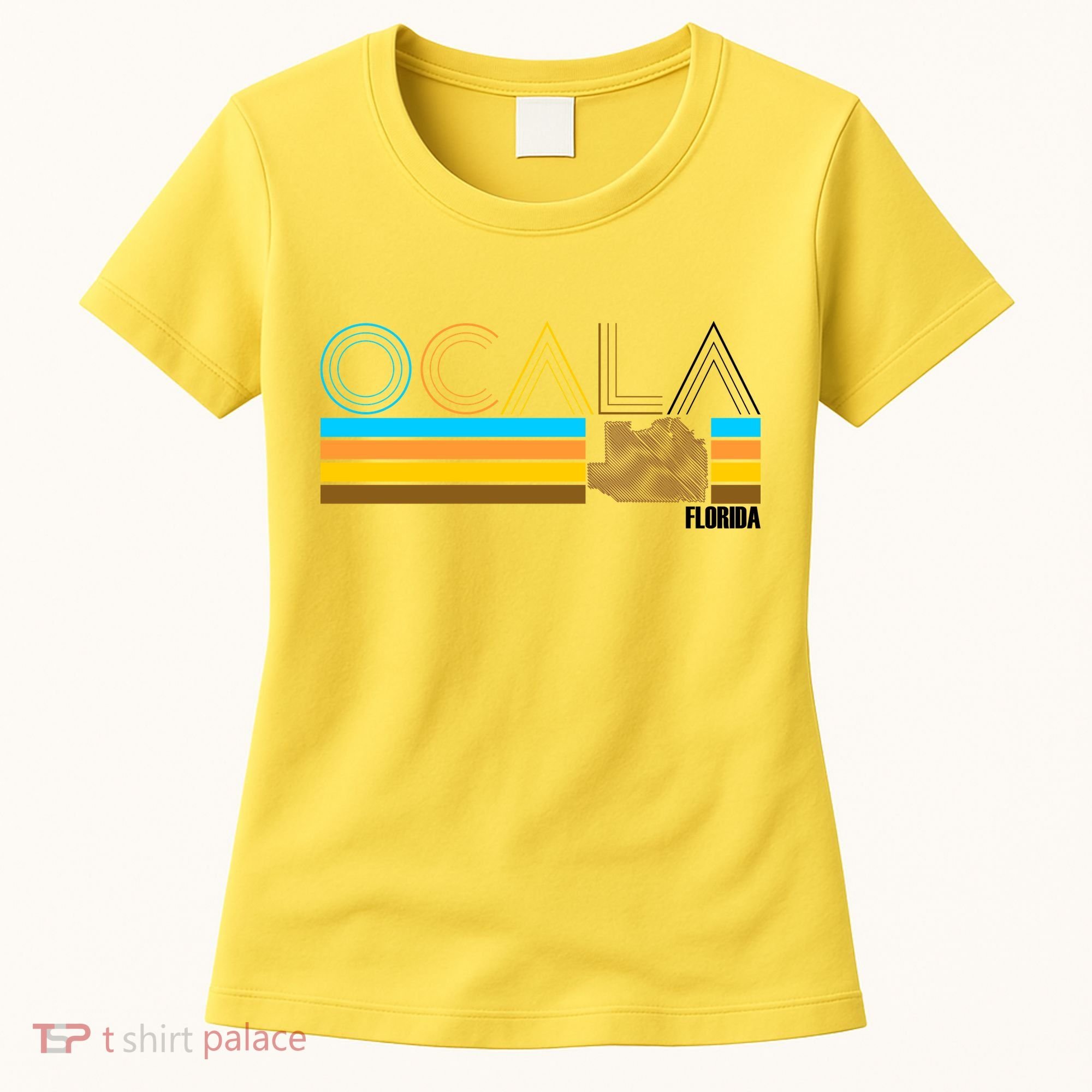 Ocala Florida Retro Women's T-Shirt